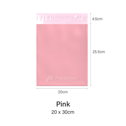 20 x 30cm Pink Poly Mailer (100pcs)