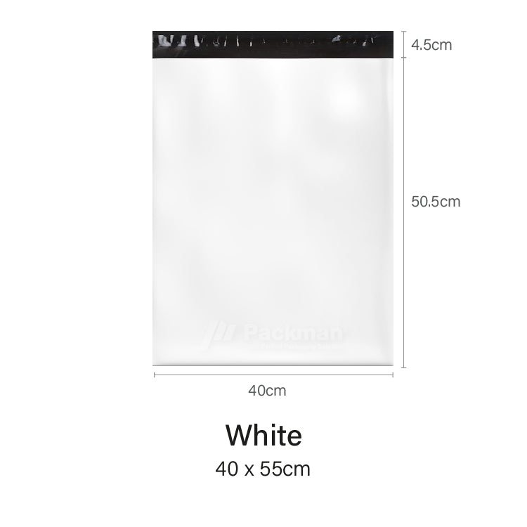 40 x 55cm White Poly Mailer (100pcs)