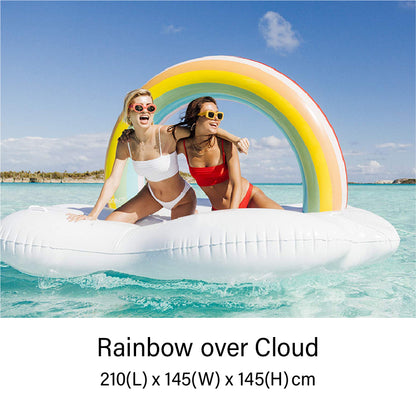 Rainbow Over Cloud Pool Float