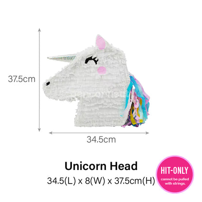 Unicorn Head Piñata