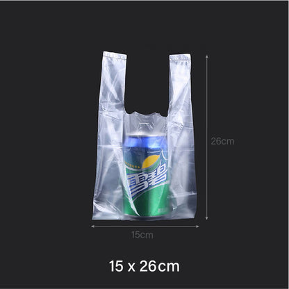 15 x 26cm Clear Plastic Bag (100pcs)