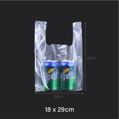 18 x 29cm Clear Plastic Bag (100pcs)