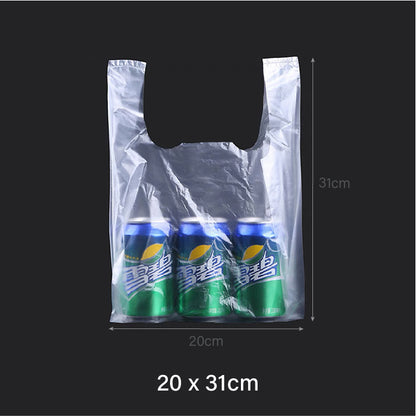 20 x 31cm Clear Plastic Bag (100pcs)