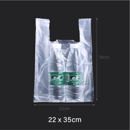 22 x 35cm Clear Plastic Bag (100pcs)