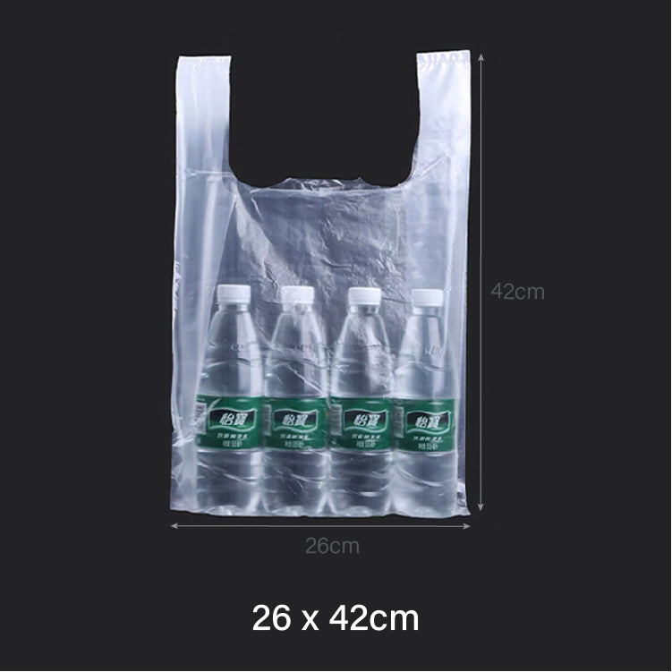 26 x 42cm Clear Plastic Bag (100pcs)