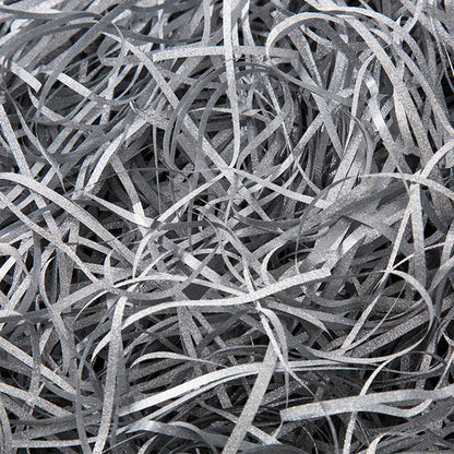 Glitter Silver Raffia Shredded Paper