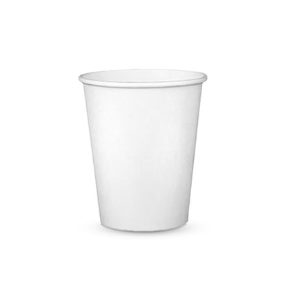 12oz White Single Wall Paper Cup