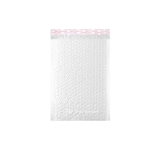 20 x 25cm White Bubble Poly Mailer