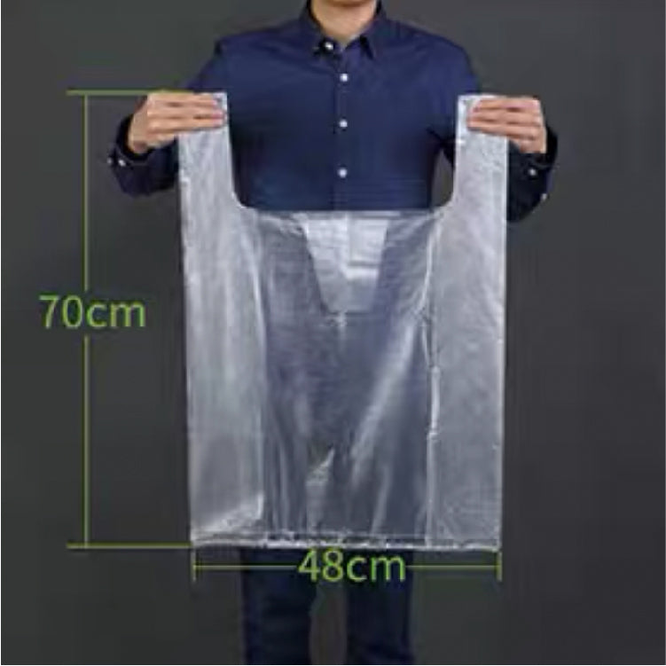 48 x 70cm Clear Plastic Bag (50pcs)