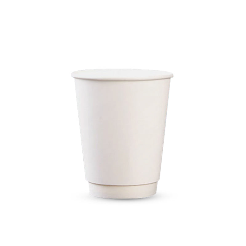 8oz White Double Wall Paper Cup – Genconnect