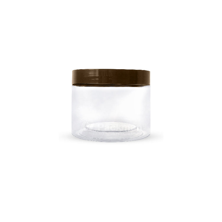 8.5 x 6.5cm Brown Plastic Jar (9pcs)