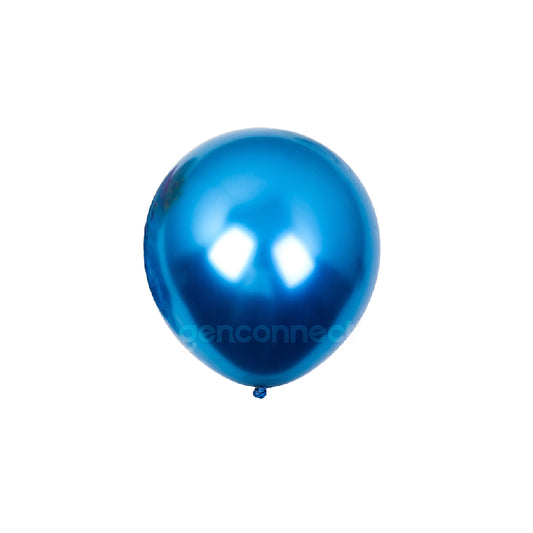 Metallic Chrome Blue Balloon (10pcs)