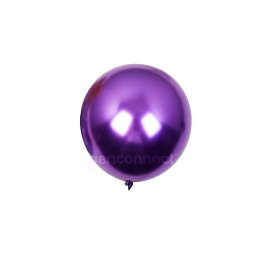 Metallic Chrome Purple Balloon (10pcs)