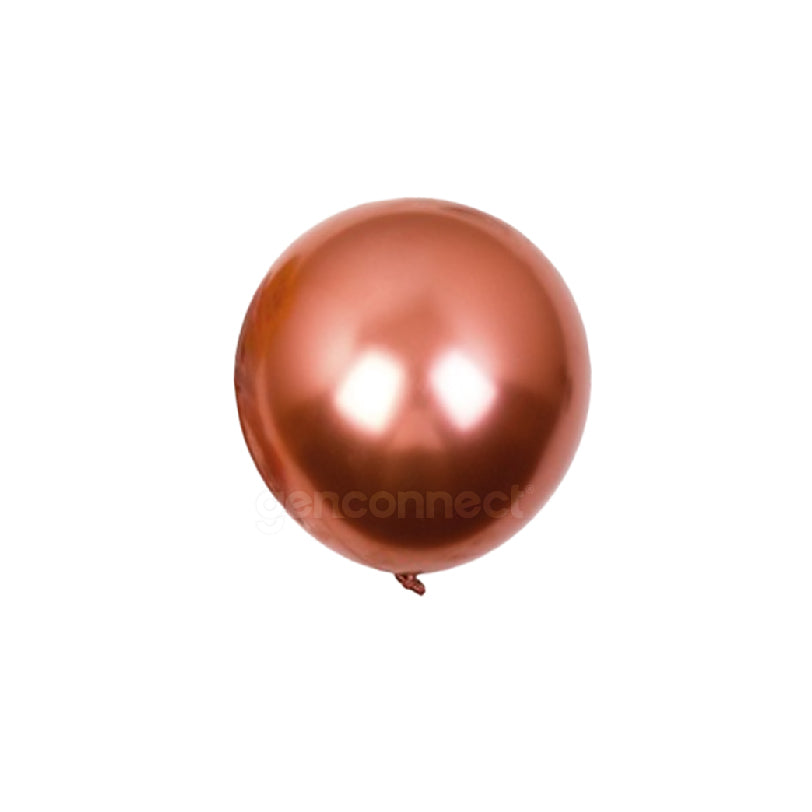 Metallic Chrome Rose Gold Balloon (10pcs)