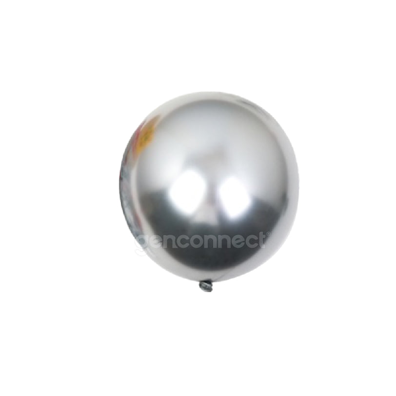 Metallic Chrome Silver Balloon (10pcs)