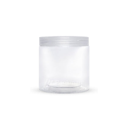 10 x 10cm Clear Plastic Jar (9pcs)