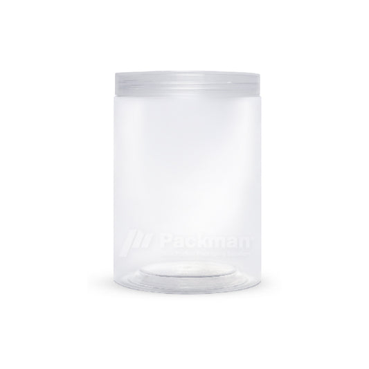 10 x 15cm Clear Plastic Jar (6pcs)