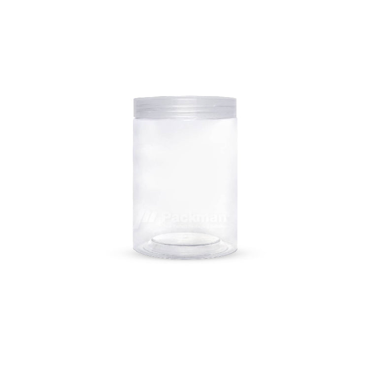 6.5 x 10cm Clear Plastic Jar (9pcs)