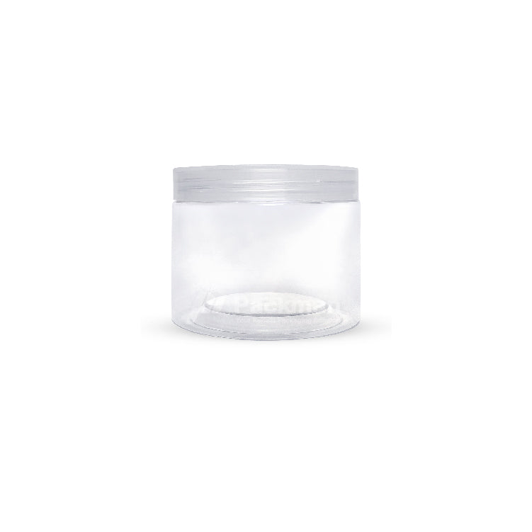 8.5 x 8.5cm Clear Plastic Jar (9pcs)