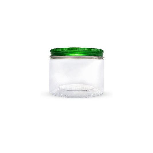 8.5 x 6.5cm Green Plastic Jar (9pcs)