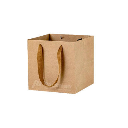 30 x 30 x 30cm Extra Thick Kraft Square Paper Bag (10pcs)