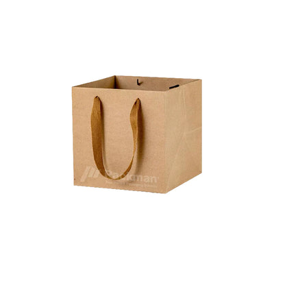 20 x 20 x 20cm Extra Thick Kraft Square Paper Bag (10pcs)