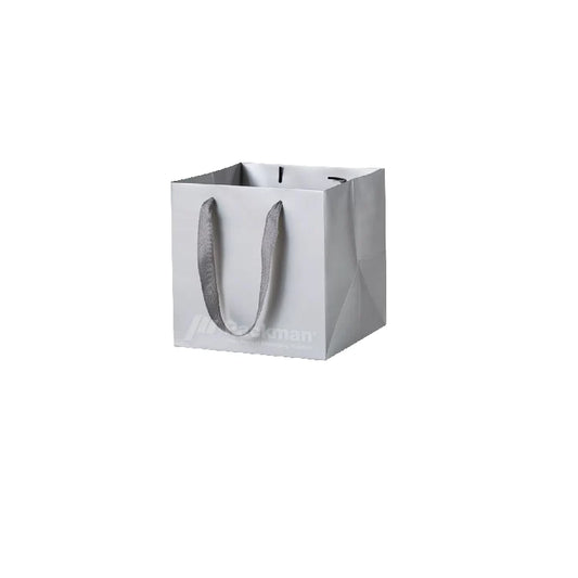 15 x 15 x 15cm Square Silver Paper Bag (10pcs)