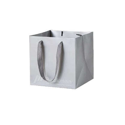 30 x 30 x 30cm Square Silver Paper Bag (10pcs)