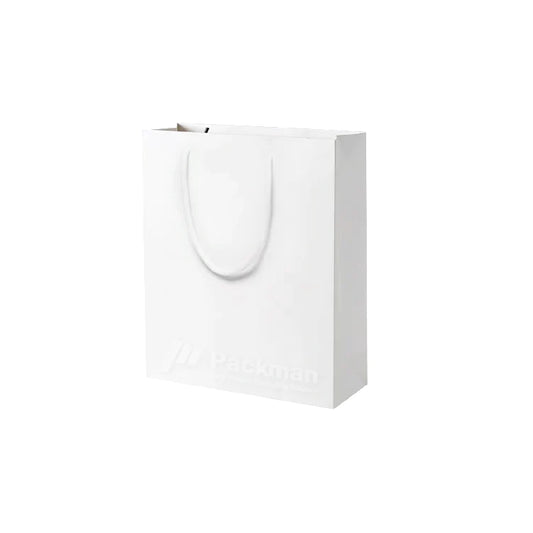 22 x 12 x 28cm White Paper Bag (10pcs)