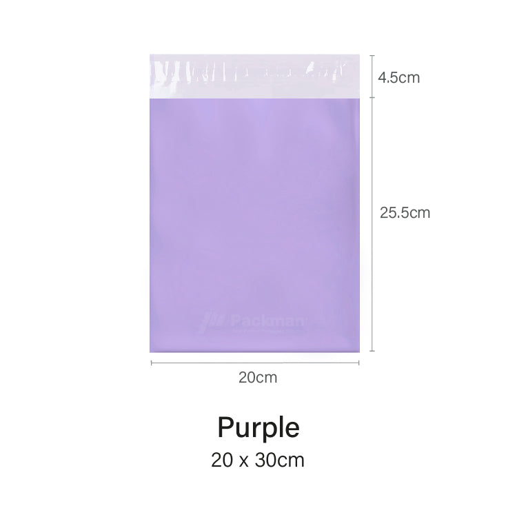 20 x 30cm Purple Poly Mailer (100pcs)