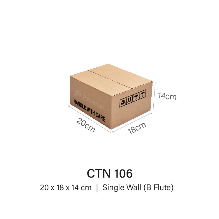 CTN 106 - 20 x 18 x 14cm  (20pcs)