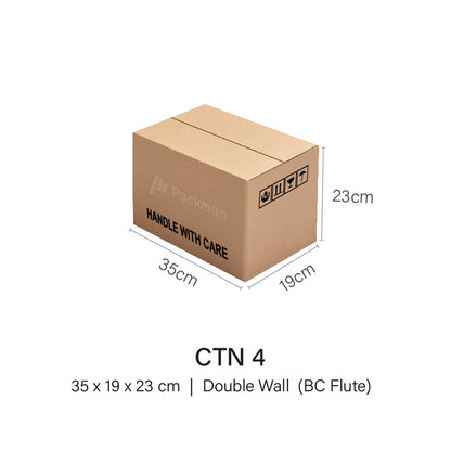 CTN 4 - 35 x 19 x 23cm (3pcs)