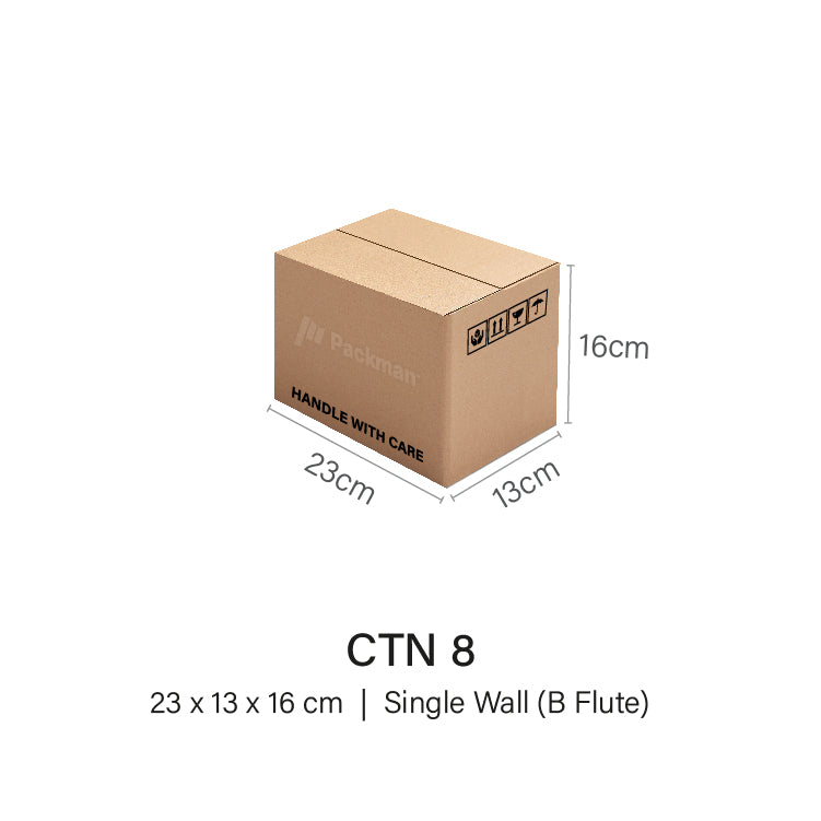 CTN 8 - 23 x 13 x 16cm (20pcs)