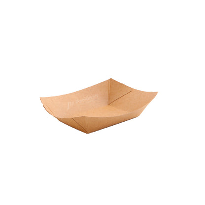 6oz Kraft Paper Boat Tray