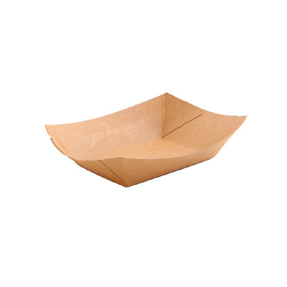 13oz Kraft Paper Boat Tray