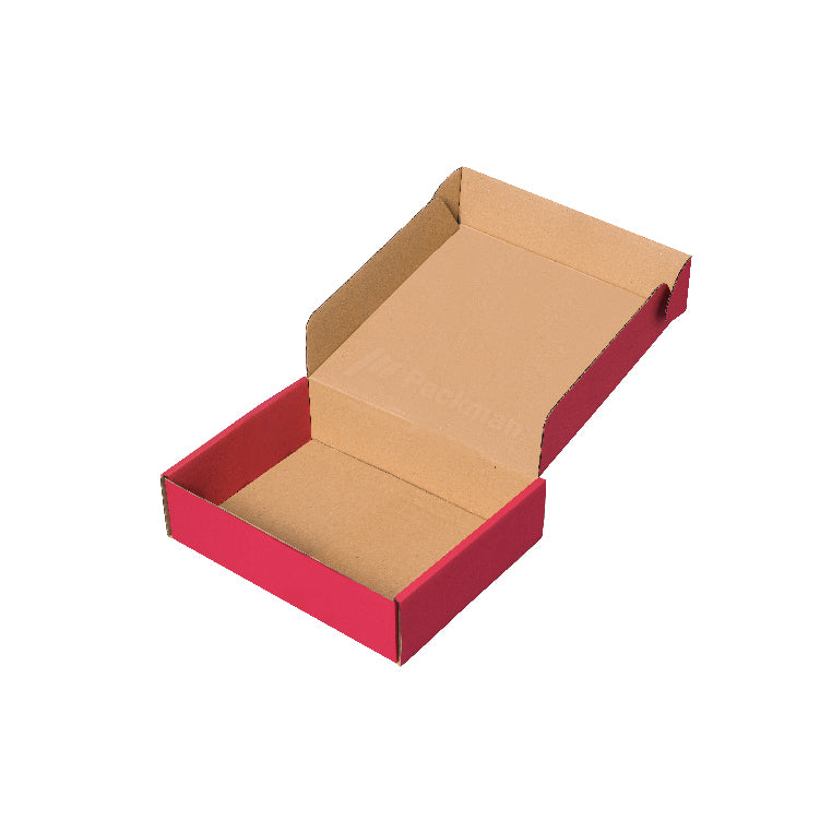 25 x 20 x 7cm Red Mailing Box