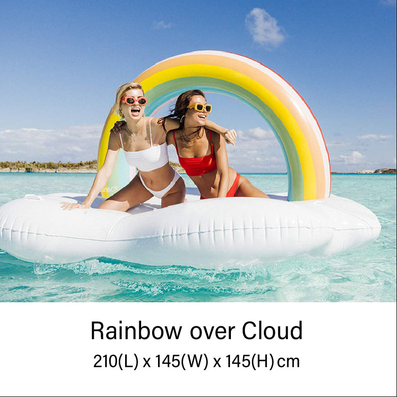 Rainbow Over Cloud Pool Float