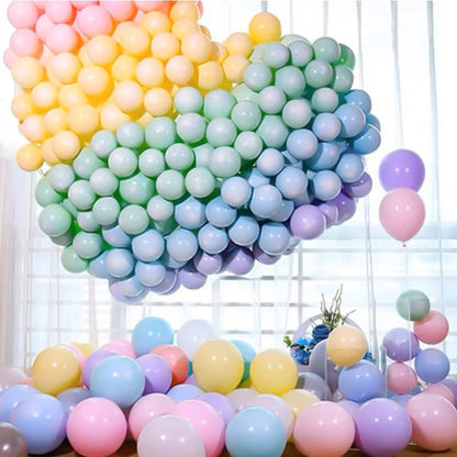 Random Mix Colour Macaron Balloon (10pcs)