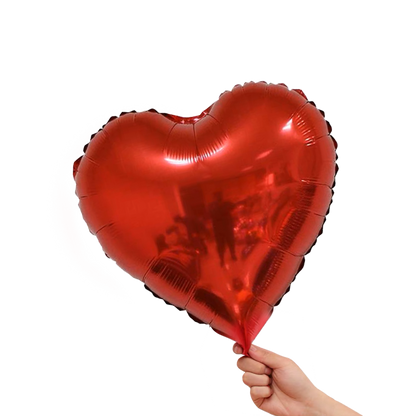 Red Heart Shaped Balloon