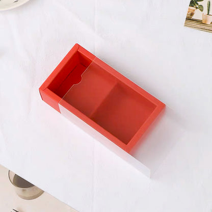 Red Mooncake Kraft Cavity Box