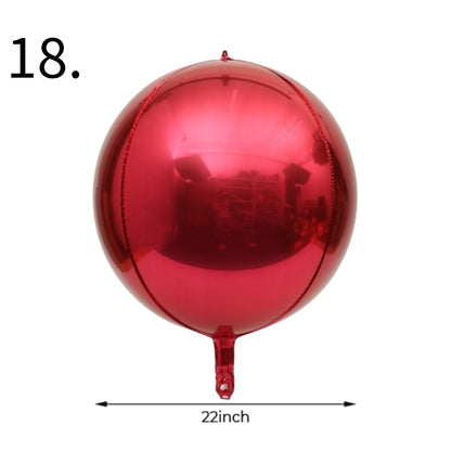 Chrome Round Foil Balloon