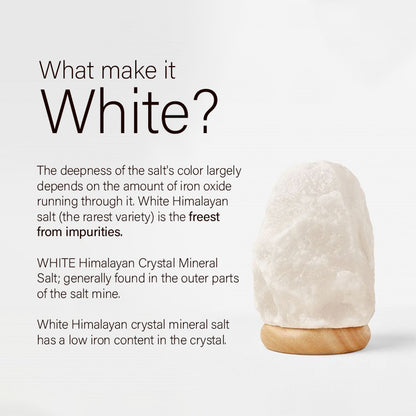 Salt Lamp-White
