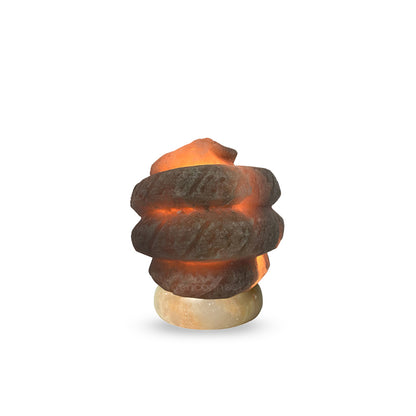 Snake Himalayan Salt Lamp (Grey)