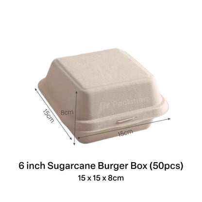Sugarcane Burger Box
