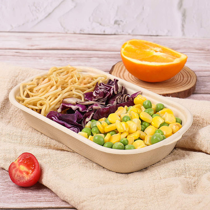 Sugarcane Oval Bowl