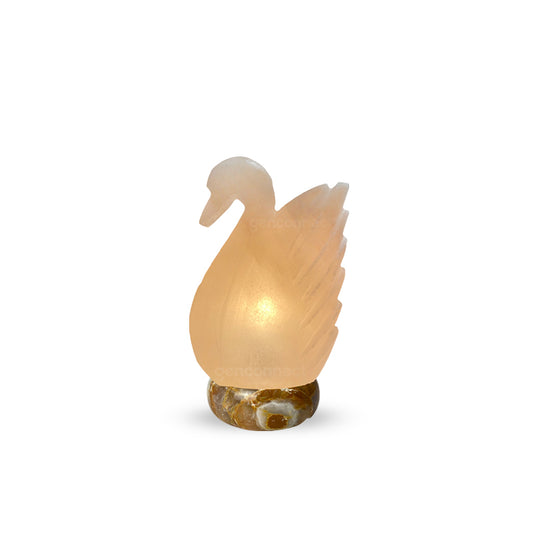 Swan Himalayan Salt Lamp (White)