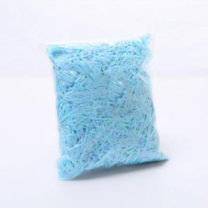 Turquoise Raffia Shredded Paper