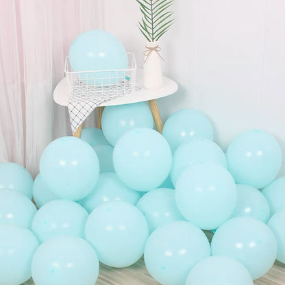 Turquoise Macaron Balloon (10pcs)