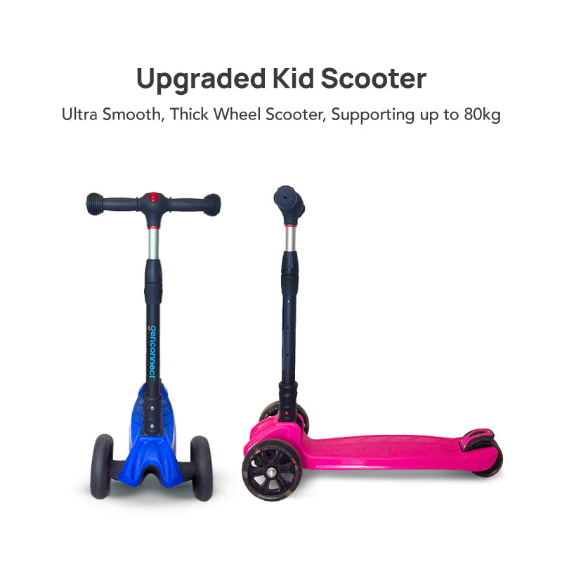 Upgraded Kids Scooter (Blue)