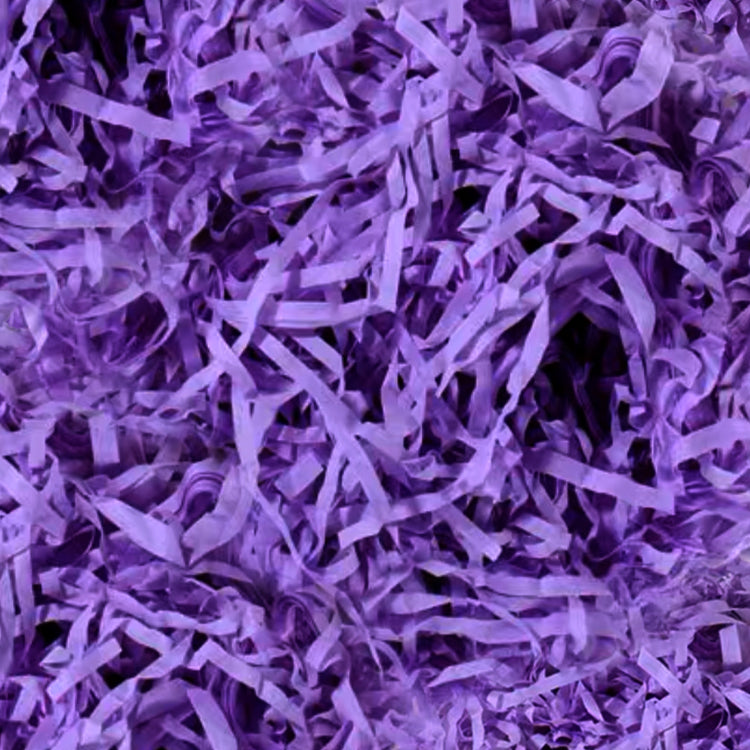 Violet Purple Raffia Shredded Paper
